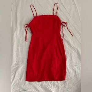 Red zara Mini dress